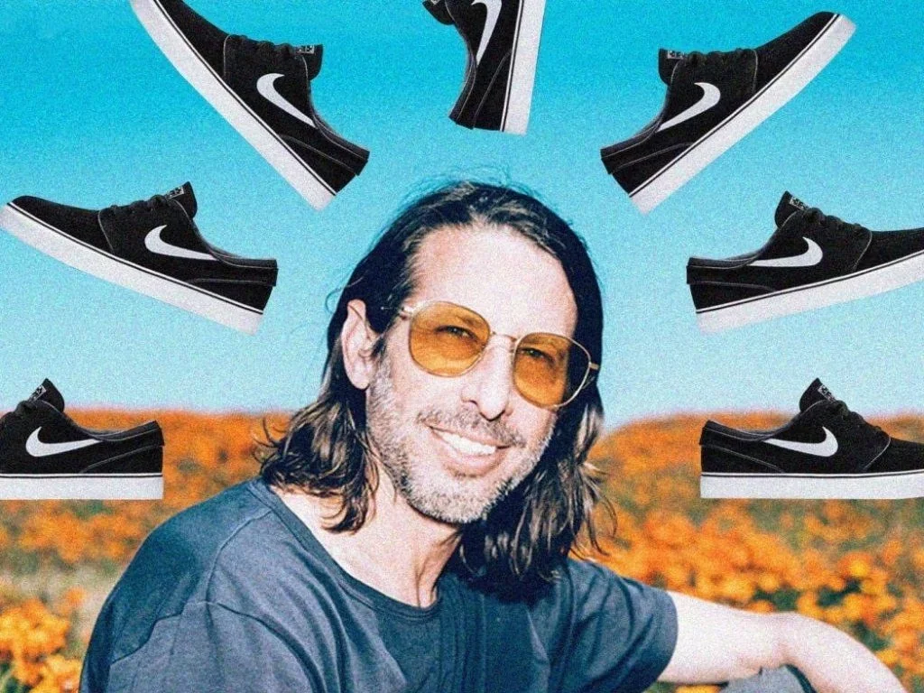Stefan Janoski with Nike skate shoes, supplied preview image