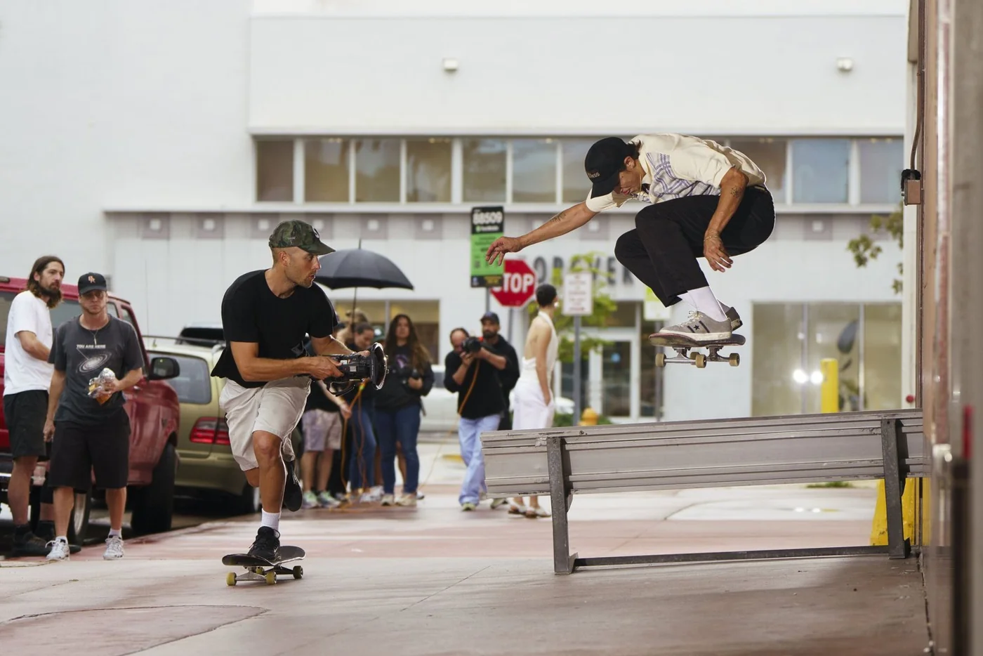 Sean Pablo skateboarding